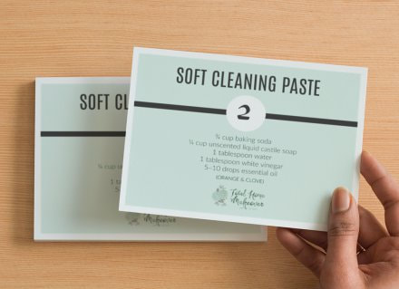 DIY Soft Cleaning Paste Recipe